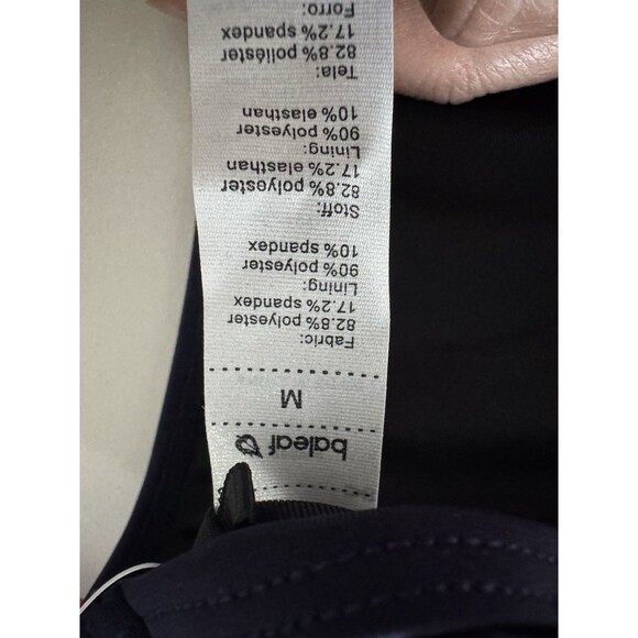 BALEAF Women's Bikini Bottom High Waisted Swim Bottom Full Coverage blue Medium - Picture 10 of 12